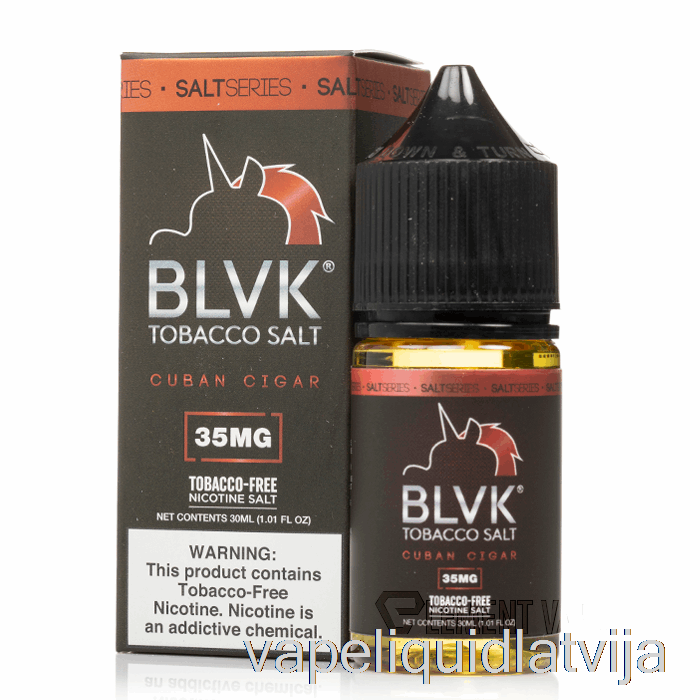 Kubas Cigāru Sāls - Blvk - 30ml 35mg Vape šķidrums